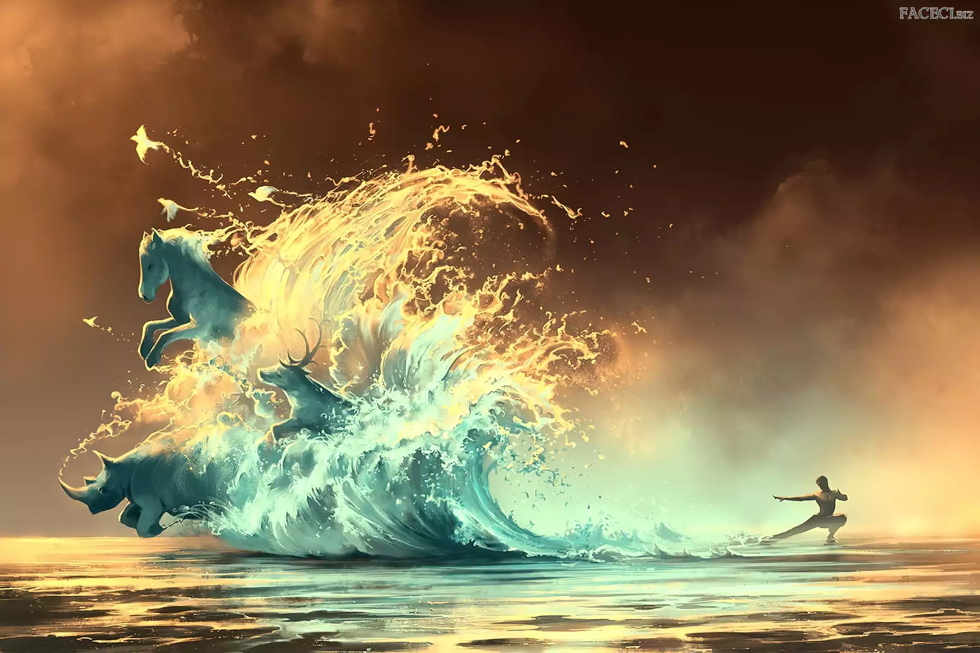 Fala, Cyril Rolando, Mężczyzna